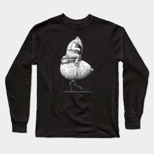 olifant op ei Long Sleeve T-Shirt